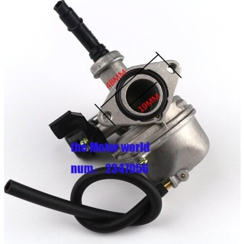 19mm Carb Coolster 125cc 110cc 90cc 70cc 50cc Carburetor PZ19 Taotao Roketa SunL Kazuma Peace