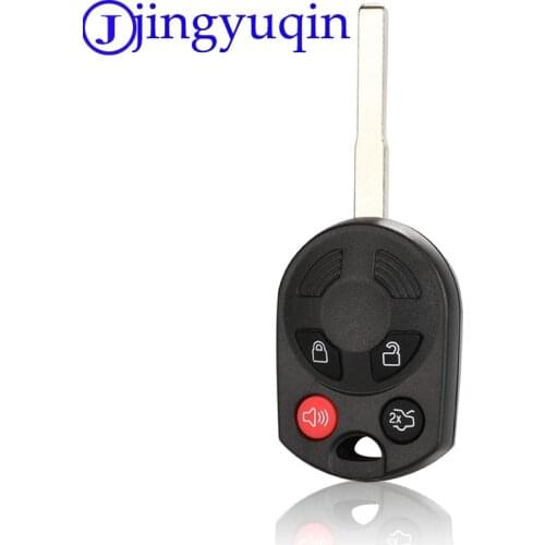 Jingyuqin 4B Housing Remote Car Key Shell For Ford Mercury Mariner Lilan Lincoln Navigator MKX MKZ Edge Fusion Key Case Fob