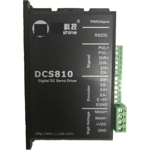 Original DC Servo Drives DCS810 WWork 24-80VDC Out 1A-20A Fit For DCM50207/DCM50205 DC Brush Servo Motor