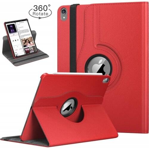 Tablet Funda For Apple Ipad Pro 11 2018 Case Cover For Ipad pro 11 Inch 2018 360 Rotating Folio Flip Pu Leather Stand Cases Capa