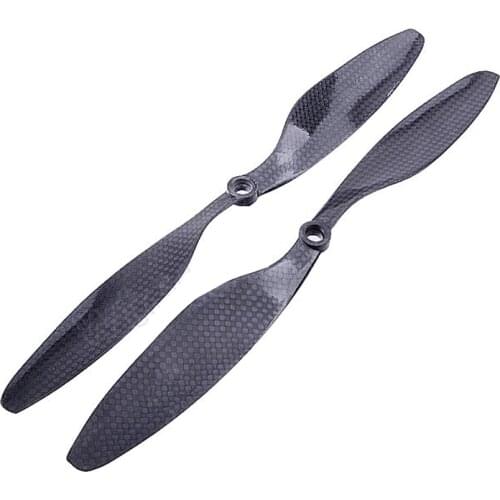 Rc 4 Pairs 9.0x4.7 8mm 3k Carbon Fiber Propeller Cw Ccw 9047 Props Cons Blade for Dji Quadcopter Hexacopter Ufo