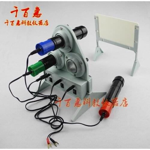 Light of the three primary color synthesizer experimental instrument optical educational equipment Tricolor synthesizer