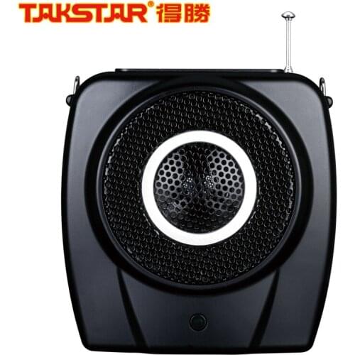 Takstar E9M Recreation Fitness loudspeakers wireless remote control multimedia recording FM megaphone support U flash TF Card