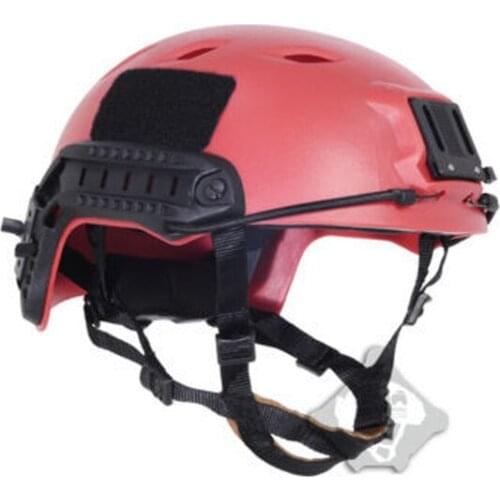 2019 Fma Tactical helmet red black Us Army Rapid Reaction Parachute Helmet Of Army Command Bj Section airsoft military Tb285