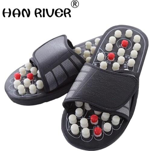 Spring, summer, plantar acupoint massage health care keeping in good health slippers Tai rotating foot care tools