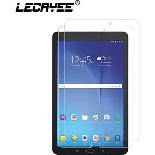 LECAYEE Tablet Screen Temered Glass for Samsung Galaxy Tab E 9.6 inch Screen Protector SM-T560 SM-T561 SM-T567 Protective Film