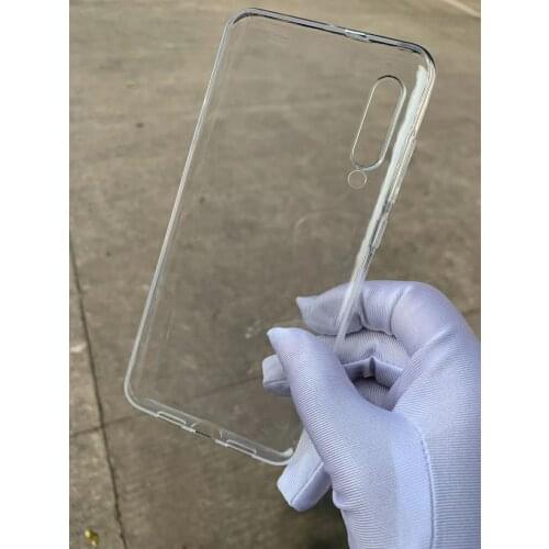 100pcs/lot High quality transparent smooth Soft TPU Cover Case For Xiaomi mi9 Pro 5G