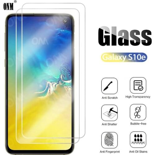 2Pcs S10e Tempered Glass For Samsung Galaxy S10e Screen Protector For Samsung Galaxy S10e Protective Glass Film