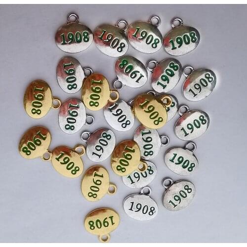 20Pcs Number 1908 Charms DIY Jewelry Women Accessories