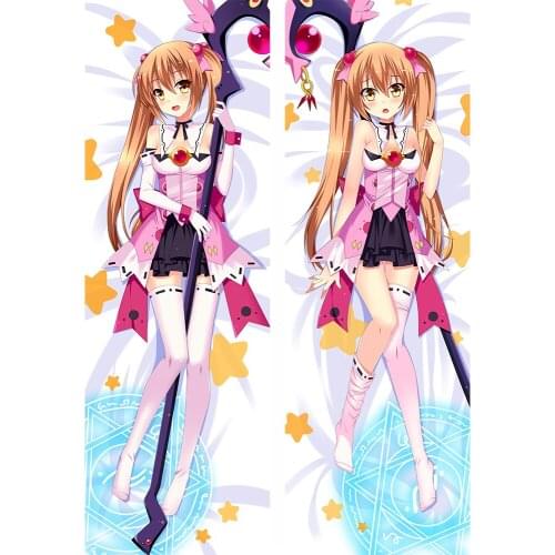 2017-July update Japanese Anime Invaders of the Rokujouma!? Otaku Dakimakura throw pillow case cover hugging Body pillowcase