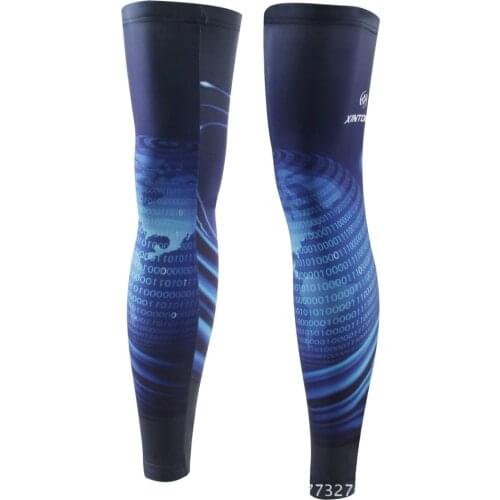 2021 Anti-Slip XINTOWN Women Men Bike Bicycle Cycling Leg Warmers Running Sleeve Sun UV Protection Guard Knee S-3XL CC4238