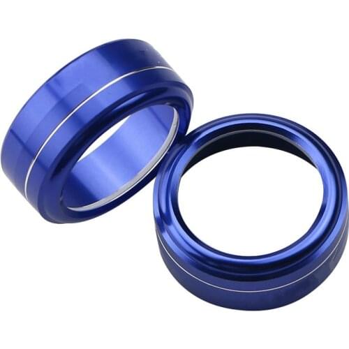 Car Air Conditioning Heat Control Switch Knob Decorate Cover Ring for Mazda 3 Axela CX-4 CX-5 ATENZA Accessories Aluminum Alloy