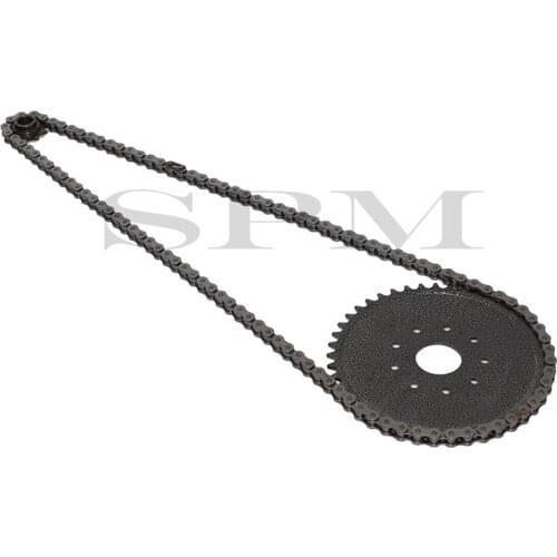 Motorcycle bicycle chain chain gear set