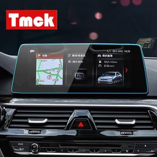 For BMW 5 Series G30 2017 2018 2019 2020 Car Accessories Navigation Screen Display Screen Tempered Glass Protector Film Sticker