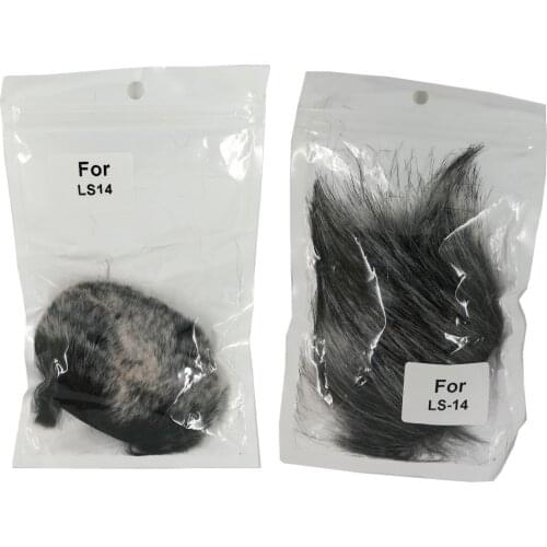 Outdoor Furry Windscreen Windshield Cover Muff for Olympus LS-14 Voice Recorder Microphone Wind Shield LS14