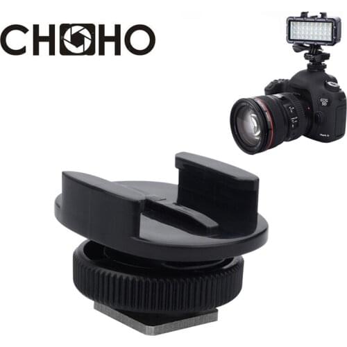 For Gopro Accessories Hot Shoe Flash Mount Flat Surface Adapter Buckle for Go Pro Hero 9 8 7 Xiaomi Yi SJCAM