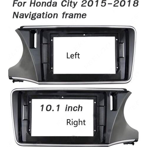 For Honda City 2015 2016 2017 2018 Navigation frame Central control CD modified multimedia host panel Android car machine frame