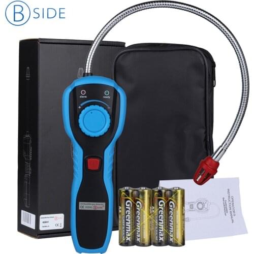 BSIDE EGD01 Handheld Gas Leak Detector Analyzer Combustible for Natural Gas alcohol methane sulfide naphtha paint thinner smoke