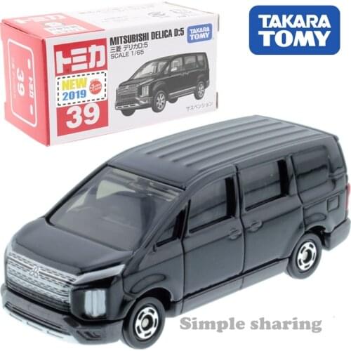 Takara Tomy Tomica No.39 Mitsubishi Delica D:5 Scale 1/65 Car Hot Pop Kids Toys Motor Vehicle Diecast Metal Model New