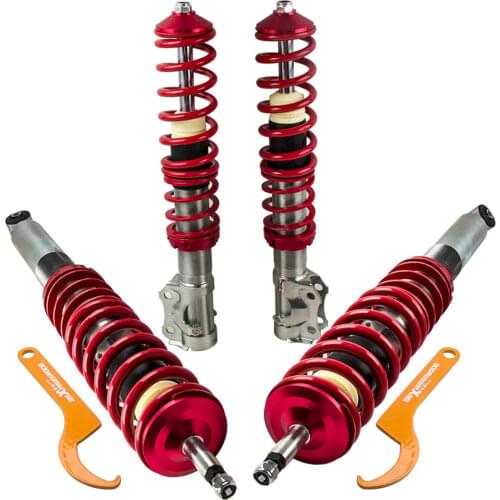 MaXpeedingrods Coilovers For Volkswagen For VW Golf MK2 MK3 16V JETTA Suspension Steet Coil Shock Spring Strut 1984-2002