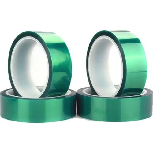 PET Tape High Temperature Heat Resistant Solder Green Tape For PCB Solder Plating Insulation Protection