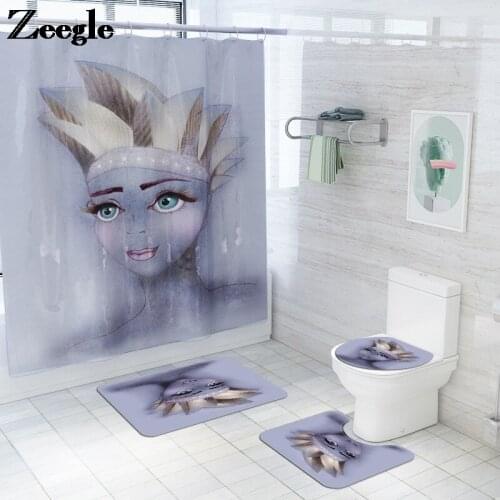 ZEEGLE Beautiful Bathroom Rugs China