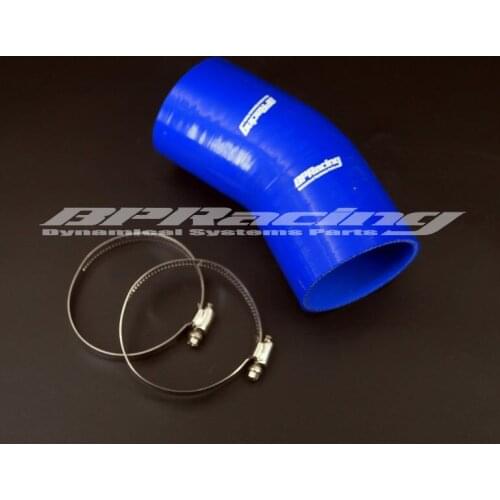 76mm 3" inch 30 Degree deg Eblow Silicone Intercooler pipe hose