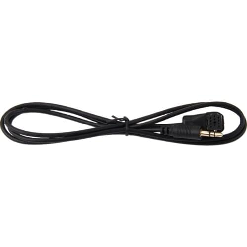 3.5mm Jack Input Car Radio Audio Aux Cable MP3 Converter Wire for Pioneer Head unit IP-BUS