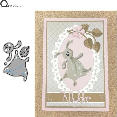 Bunny Animal Cutting Dies Stamps Dies Scrapbooking Mold Cut Handmade Tools DIY Craft Decoration Metal Die Cuts New 2020