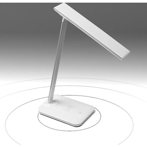 VEEAII Wireless Charger book Light Cool and warm adjustable reading Led Table Lamps Qi Wireless Charger For iPhoneX for Samsung