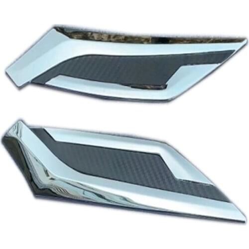 For Toyota RAV4 RAV 4 2019 2020 Chrome Auto Front Head Light Lamp Cover Trim Headlight Eyebrow Strips Car Styling