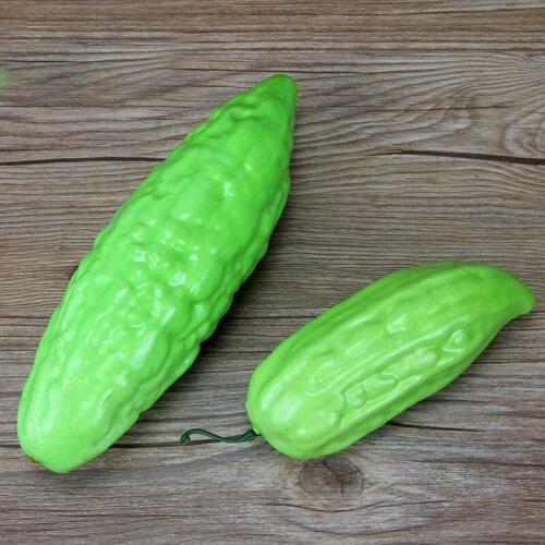 050 Simulation vegetable simulation bitter melon foam vegetable and fruit model still life sketch props cabinet furniture