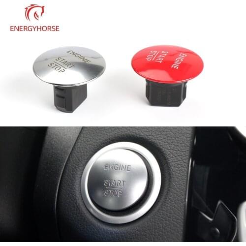 Keyless Go Start Stop Push Button Engine Ignition Switch 2215450714 Silver For Mercedes-Benz W164 W205 W221 W176 W166