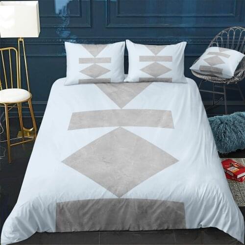 Geometric II Bedding Set For Bedroom Soft Bedspreads For Double Bed Home Duvet Cover Quality Quilt Cover+Pillowcasex2