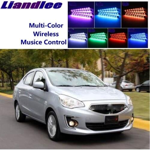 LiandLee Car Glow Interior Floor Decorative Seats Accent Ambient Neon light For Dodge Verna / Attitude