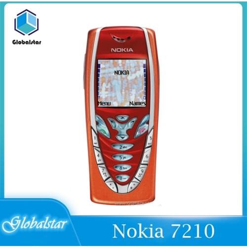 Nokia 7210 refurbished Original Unlocked Cell Phone Old Good quality Cheap Phone 1year warrnty Free shipping