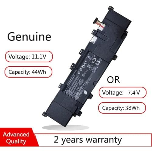 New C31-X502 C21-X502 Laptop Battery For Asus VivoBook S500 S500CA V500CA-DB31T X502CA V500C PU500CA 0B200-00320800 00320000