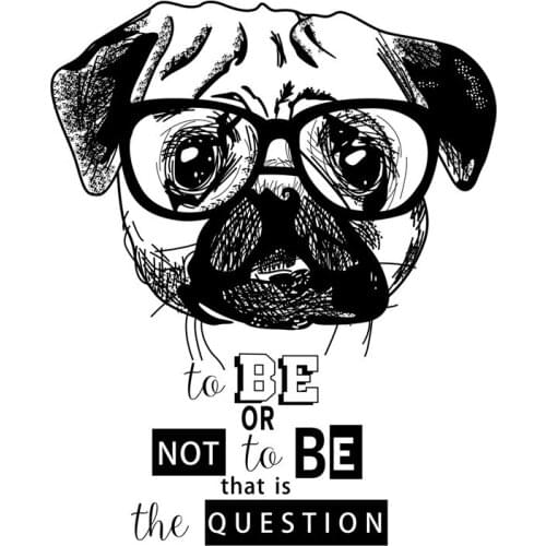 Rubber Silicone Clear Stamps for Scrapbooking Tampons Transparents Seal Background Stamp Card Making Dog