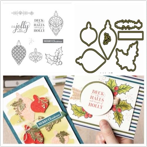 Christmas Battle Clear Metal Cutting Dies Handmade for DIY Photo Album Decoration Scrapbooking Embossing Template Stamp