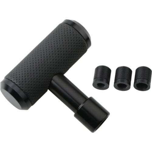 Airplane T Shape Universal Car Gear Shift Knob Long Aluminum Manual Automatic GearShift GearShifter Stick Lever