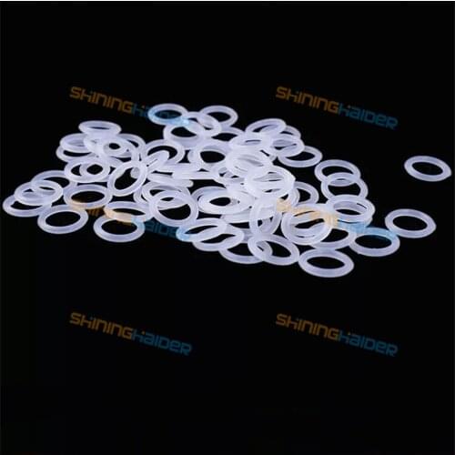 ROHS FDA certificated cross section 1.8mm white color food grade silicone O ring non-toxic white silicoen O ring