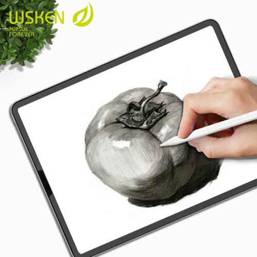 Wsken Paper Like Screen Protector Film Matte PET Anti Glare Painting for Apple iPad 9.7 Pro Air 1 2 3 10.5 11 New 10.2 Inch