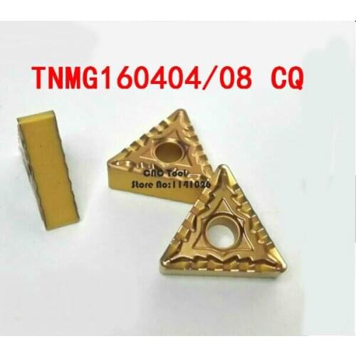 10PCS TNMG160404 CQ / TNMG160408-CQ carbide CNC inserts,CNC lathe tool,apply to steel processing,insert MTJNR/WTJNR turning tool