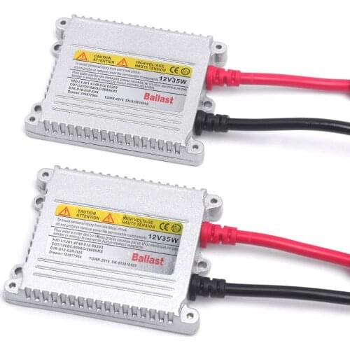 2pcs HID xenon ballast H7 H4 H3 H1 blocks ignitor reactor for car light source headlight slim ballast 12v 35w