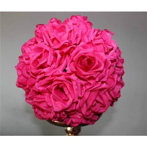 Free shipping 20CM*10pcs Pomander rose ball wedding kissing flower ball party/home decoration flower
