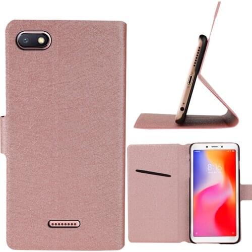 For Xiaomi Redmi 6A Case Leather PU Flip Cover for Xiaomi Redmi 6 6Pro Case on for Xiaomi MI A2 Lite Cover Capa Wallet Stand