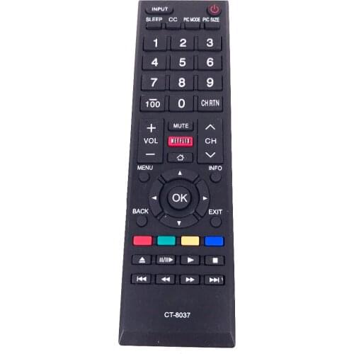 For Toshiba TV Remote Control CT-8037 LCD TV 40L3400 40L3400U 50L3400 58L5400