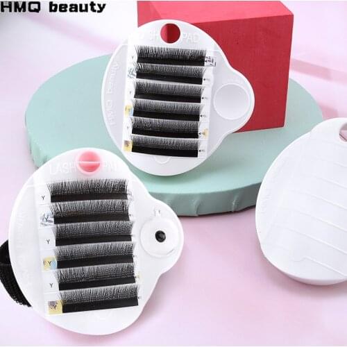 Exclusive Customization Eyelash Pad Glue Tray Ring Adhesive Pallet Stand Eyelash Extension Lashes Accessories Makeup Tool