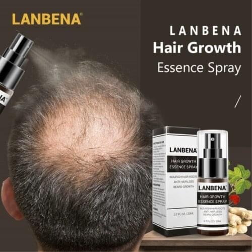 20ML LANBENA Sunburst Rapid Growth Hair Essence Spray Preventing Baldness Anti Hair Loss Treatment Herbal Hair Regrowth Essence