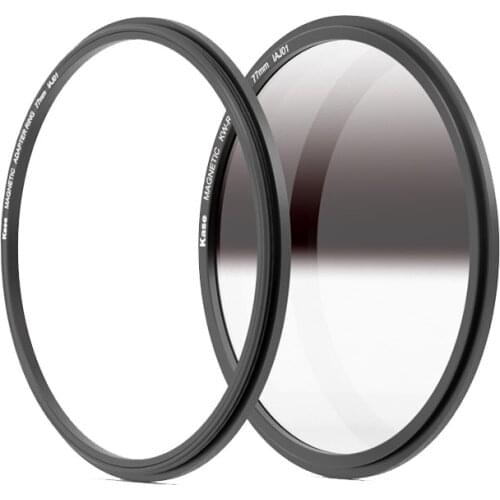 Kase Wolverine Magnetic 3-Stop Reverse Graduated Neutral Density 0.9 Filter With Front Filter Threads